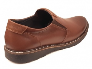 Pantofi casual barbati din piele naturala - Model Maro 480EM - Img 2