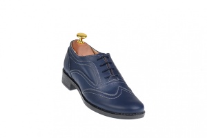 Pantofi dama bleumarin casual din piele naturala - P29BLBOX