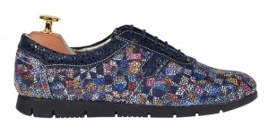 Pantofi dama casual de toamna, din piele naturala - P500COLORBLSP - Img 4