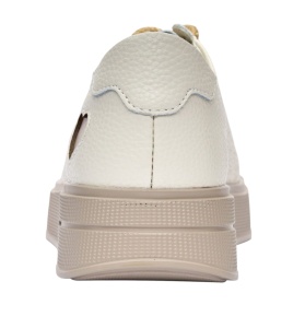 Pantofi dama casual din piele naturala - Aisha Bej Late GSK3033B - Img 10