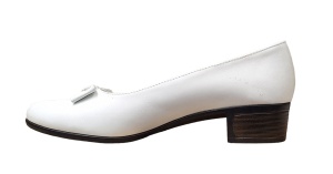 Pantofi dama casual din piele naturala , alb - STD21A - Img 6