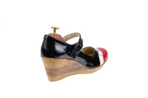 Pantofi dama, casual, din piele naturala, cu platforme de 7cm, foarte comozi - P60RAN2 - Img 4