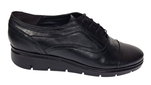 Pantofi dama casual din piele naturala, cu platforme - RUT2N - Img 3