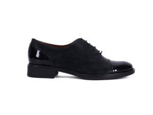 Pantofi dama casual din piele naturala cu varf lacuit - P10LNBOX - Img 2