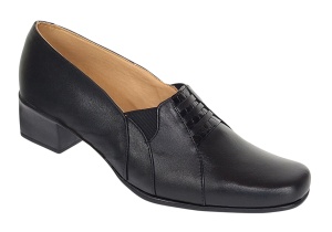 Pantofi dama casual din piele naturala de culoare neagra MVSP4N