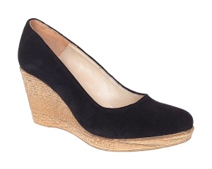 Pantofi dama, casual, din piele naturala intoarsa, platforme de 7 cm - MARA P3550VN