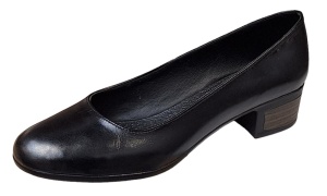 Pantofi dama casual din piele naturala Negru - STD24N - Img 5