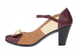 Pantofi dama casual din piele naturala P13423VB - Img 4