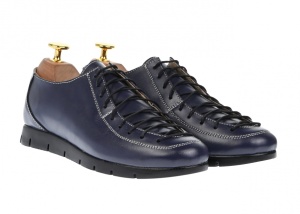 Pantofi dama casual din piele naturala - P515BLM - Img 3
