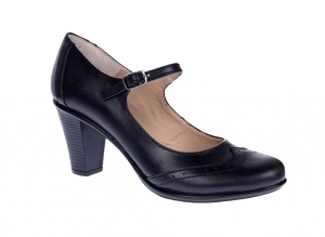 Pantofi dama, eleganti, din piele naturala cu toc de 5 sau de 7 cm - P104NBOX