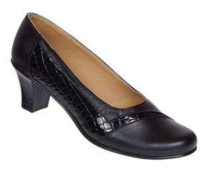 Pantofi dama eleganti din piele naturala Negru MVSP26NCR - Img 6