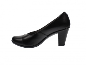 Pantofi dama piele naturala eleganti cu toc 7cm PHP3NBOX - Img 2