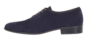 Pantofi eleganti barbati din piele naturala antilopa - Enzo Bleumarin Velur - Img 2