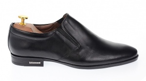 Pantofi eleganti barbati din piele naturala - Model Enzo Negru P361N - Img 5