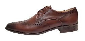 Pantofi eleganti barbati din piele naturala - Model Maro 131 Marimea 44 - Img 3
