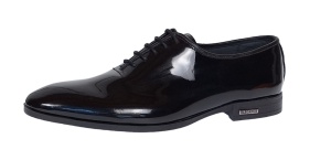 Pantofi eleganti barbati pentru evenimente, piele naturala negru lac – GKR Top - Img 4