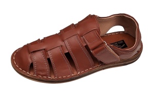 Sandale barbati casual din piele naturala Maro GKR73M - Img 5
