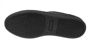 Sneakers barbati casual din piele naturala - Model Negru 1021 - Img 4