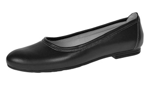 Balerini dama casual, din piele naturala negru - FLO3NBOX - Img 7