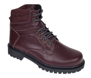 Bocanci barbati Sport din piele naturala model Bordeaux Imblaniti GKR5KVIS