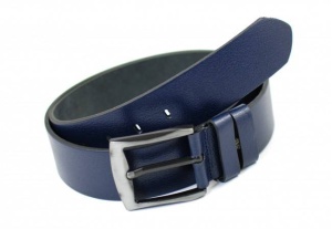 Curea barbati din piele naturala Bleumarin DR-400CKBLM2 - Img 2