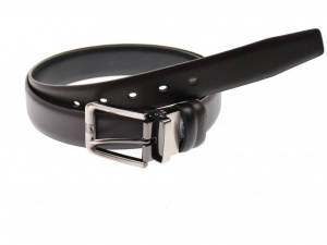 Curea barbati eleganta, din piele naturala maro milenium 3.5 cm - DR1220NMI