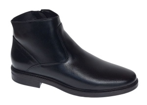 Ghete barbati casual din piele naturala cu fermoar GB120N