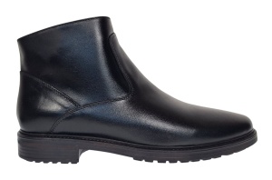 Ghete barbati casual din piele naturala cu fermoar GB120N - Img 2