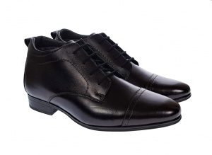 Ghete barbati OFFICE, din piele naturala (imblanite) Model ELEGANT, 2072NBOX