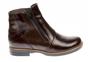 Ghete dama casual din piele naturala box Maro G25MARO - Img 2