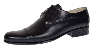 Marimea 41 Pantofi barbati eleganti din piele naturala LP351N - Img 5