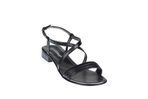 Oferta marimea 37 - Sandale dama din piele naturala cu platforma joasa - cod LS8N