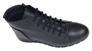 Oferta Marimea 38 Ghete barbatesti casual din piele naturala cun siret si fermoar LGS2021SIRN - Img 4