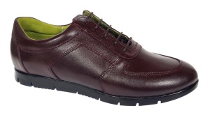 Oferta marimea 38 Pantofi dama casual din piele naturala Bordeaux LADISVIS