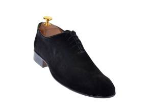 Oferta marimea 40 Pantofi barbati, eleganti din piele naturala intoarsa LENZONV