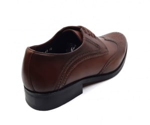OFERTA MARIMEA 44 - Pantofi barbati derbi, eleganti din piele naturala L749M - Img 5