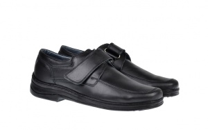 Pantofi barbati casual din piele naturala cu inchidere velcro Dany SCAI - Img 2