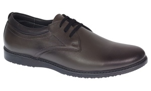 Pantofi barbati casual din piele naturala Gri GKR30GRI - Img 8
