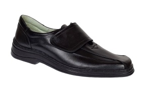 Pantofi barbati casual din piele naturala, inchidere cu scai, arici - SCAI1N - Img 1