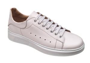 Pantofi barbati casual din piele naturala - Model Alb A2