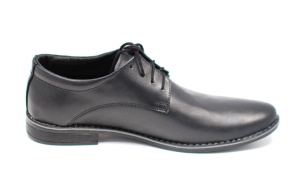 Pantofi barbati casual din piele naturala, Negru, EZELBOXNSIRET - Img 3