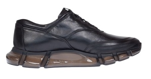 Pantofi barbati casual din piele naturala, negru, Zidan SIR121N - Img 8