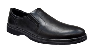 Pantofi barbati casual din piele naturala pe calapod lat PH350ELN - Img 5