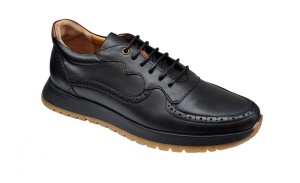 Pantofi barbati, casual, sport, piele naturala, SIR118N - Img 3