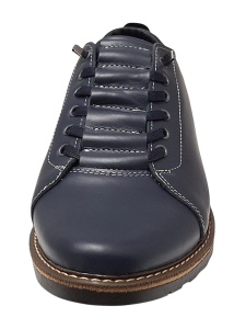 Pantofi barbati din piele naturala Bleumarin Marko - Gkr Shoes - Img 2