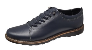 Pantofi barbati din piele naturala Bleumarin Marko - Gkr Shoes - Img 12