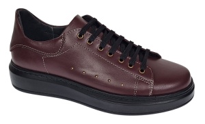 Pantofi barbati din piele naturala Bordeaux LS7KVIS - Img 9