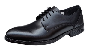 Pantofi barbati elegant din piele naturala - Negru 990N - Img 2