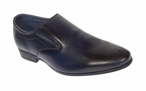 Pantofi barbati eleganti din piele naturala - 889BLM Marimea 40 - Img 5