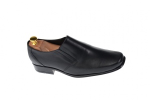 Pantofi barbati eleganti din piele naturala, cu elastic - NICX3EL - Img 5